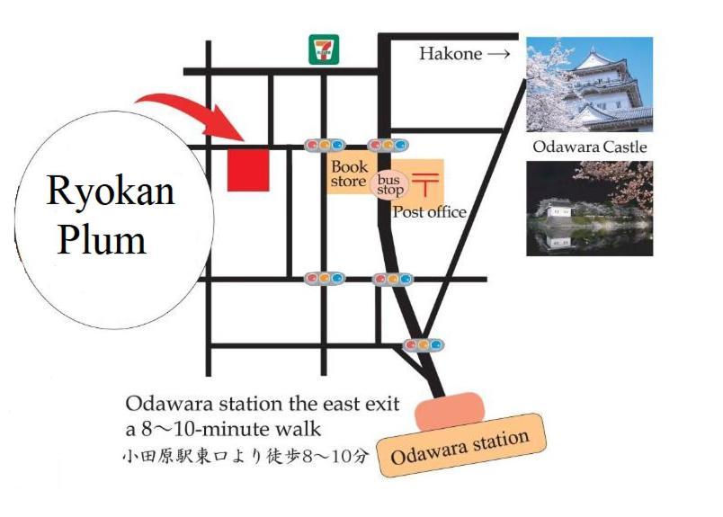 Ryokan Plum Odawara Exterior foto